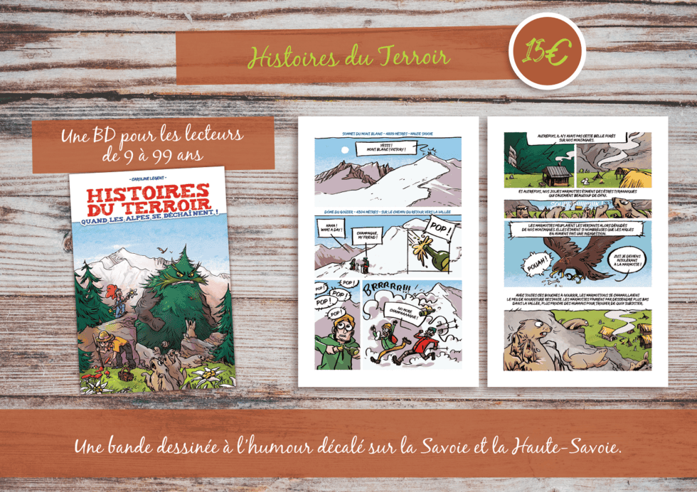 BD histoires du terroir, catalogue